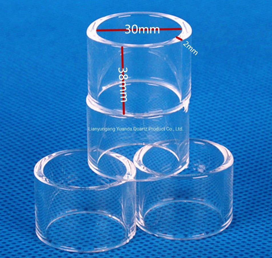 Heat Resistance High Purity Cyclic Laboratory Quartz Glass Tube