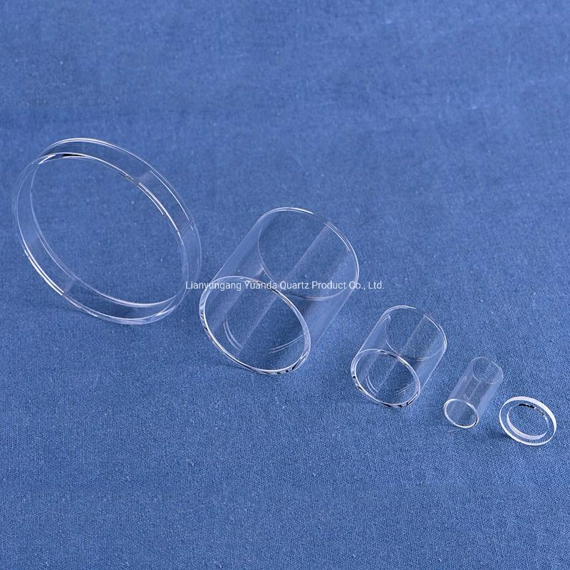 Heat Resistance High Purity Cyclic Laboratory Quartz Glass Tube