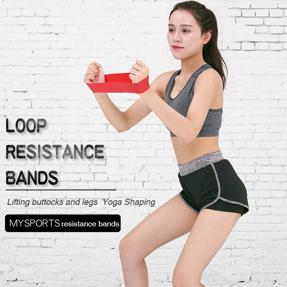 Customized Resistance Fitness Elastic Band for Home Gym Equipment