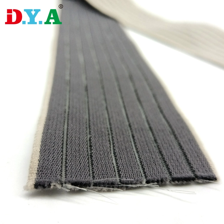 Custom 5cm Double Color Fish Line Elastic Band for Medical Belts Sports Support Belts