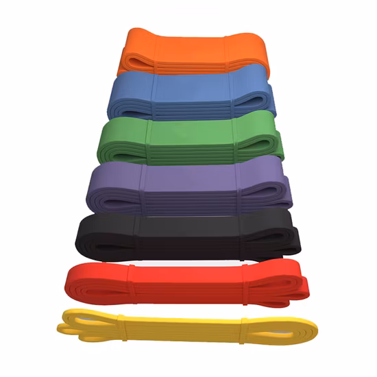 Faixa de resistência de loop profissional com logotipo personalizado para exercícios flexíveis