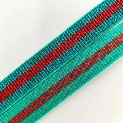 Cintura com acabamento jacquard personalizado Peter Sham Fita elástica extravagante Faixa elástica para roupas